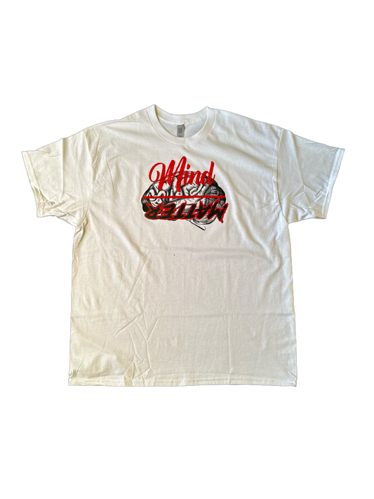 Mind Over Matter - White Tee