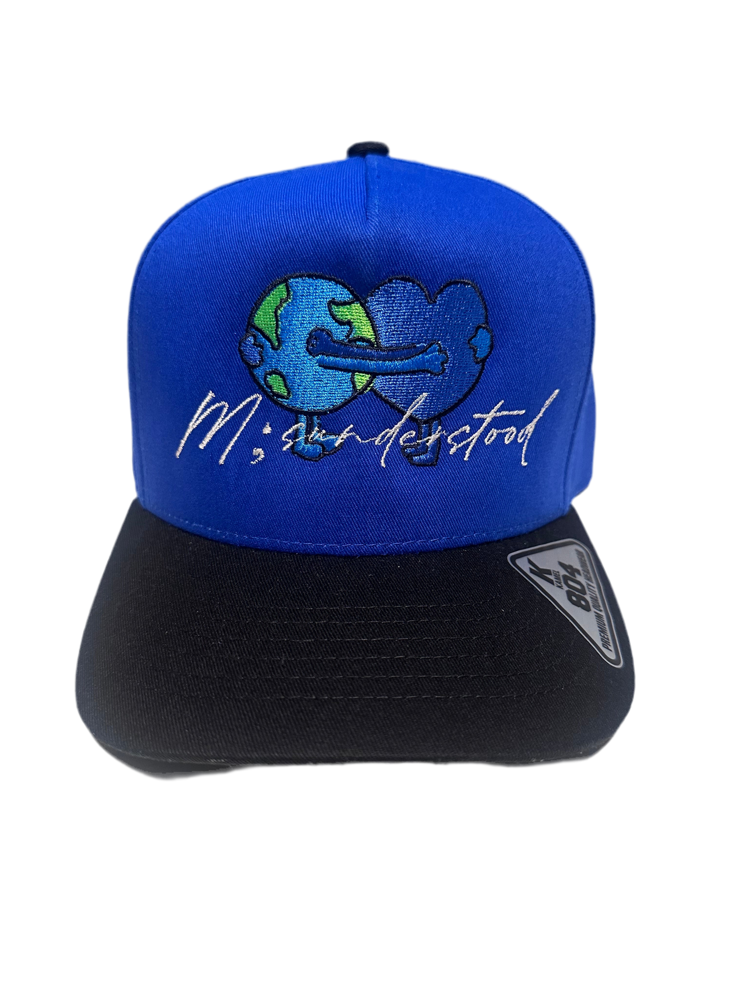 M;SUNDERSTOOD SNAPBACK- SMURF BLUE