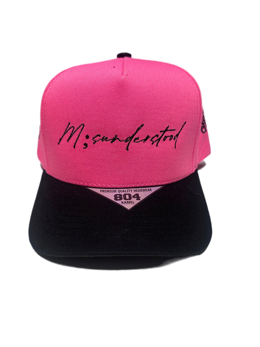 M;SUNDERSTOOD SNAPBACK- PINK 2