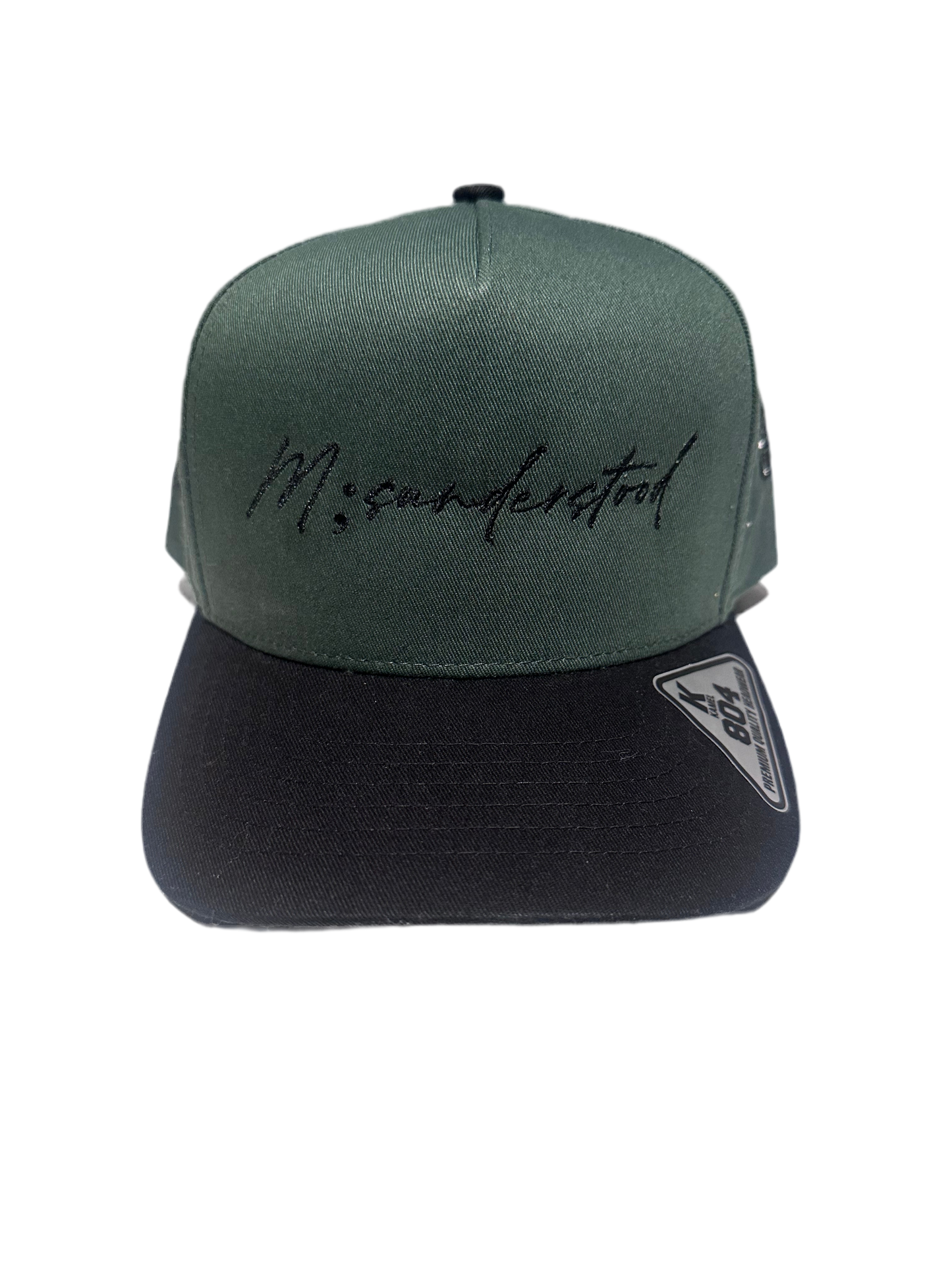 M;SUNDERSTOOD SNAPBACK- FORREST GREEN ‘TWNY’